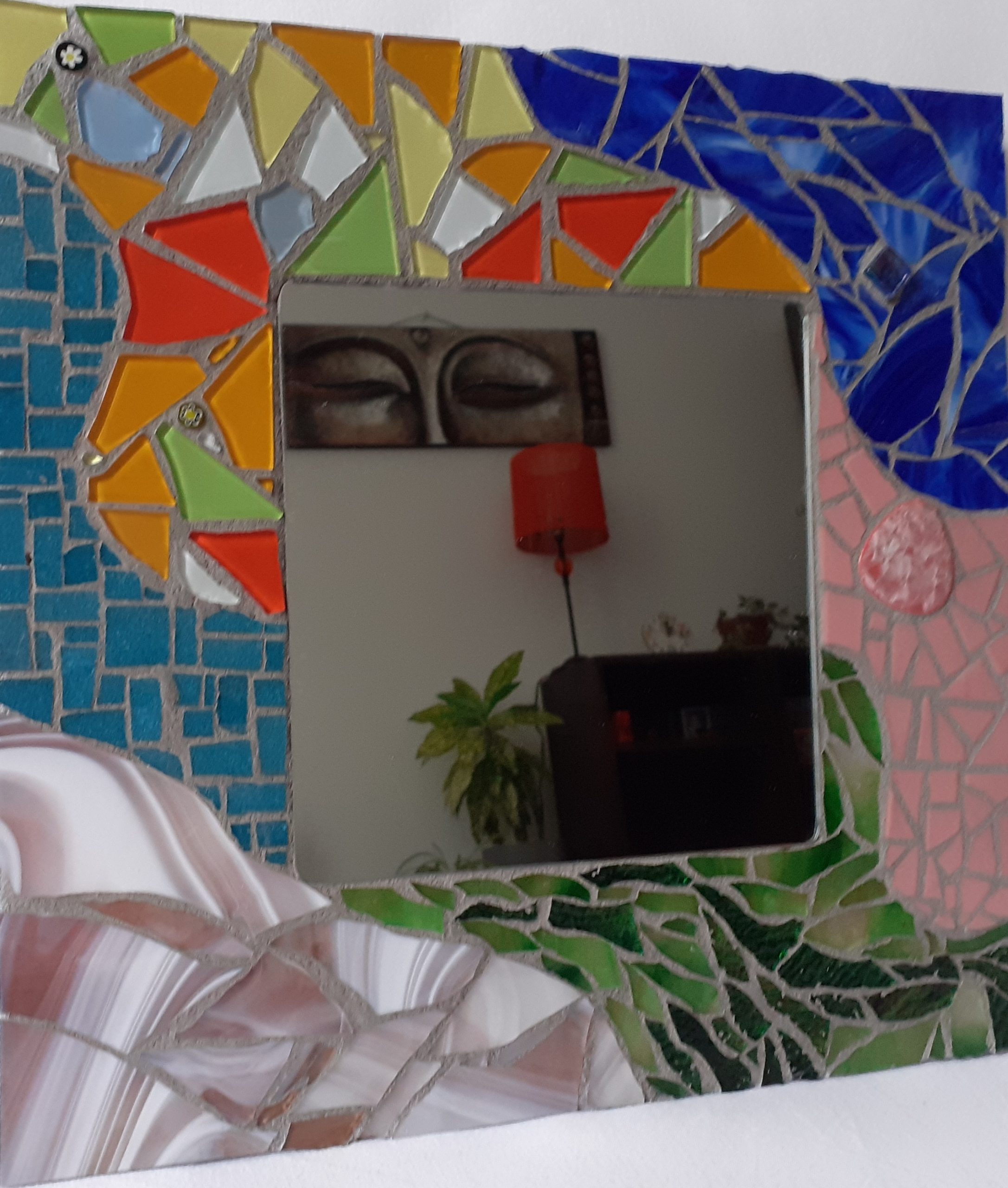 Carreaux de Mosaique Vintage Retro Mosaïque Céramique Gris